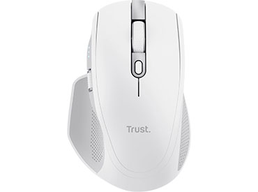 Mouse inalámbrico multidispositivo Trust Ozaa+ - Blanco