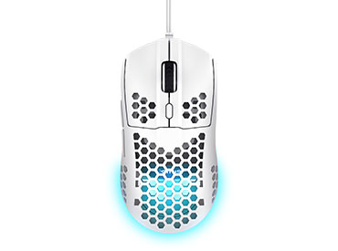 Mouse Gaming Ultraliviano Trust GXT 928W Helox - Blanco