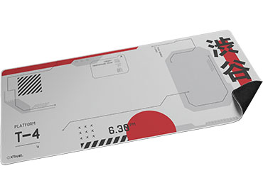 Mouse Pad Trust GXT 759 XXL - White/Red