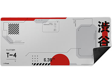 Mouse Pad Trust GXT 759 XXL - White/Red