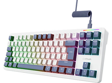 Teclado Mecánico Trust GXT 872 Xyra TKL (ES)