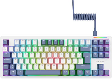 Teclado Mecánico Trust GXT 872 Xyra TKL (ES)