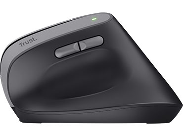 Mouse ergonómico inalámbrico Trust Bayo II - Negro