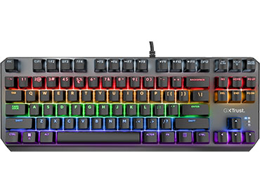 Teclado Mecánico Tenkeyless Trust GXT 834 Callaz