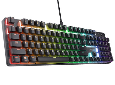 Teclado Mecánico Trust GXT 871 Zora