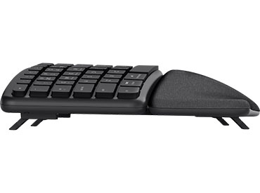 Teclado inalámbrico ergonómico multidispositivo Trust Keyra (US)