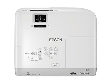 Proyector Epson PowerLite X39 3500 ansi - Resolución XGA