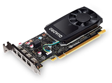 Placa de Video PNY NVIDIA® Quadro® P600 - 2GB GDDR5