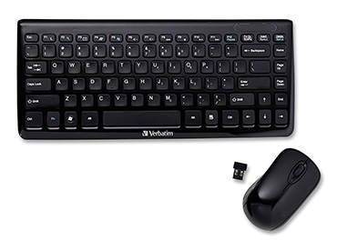 Combo Verbatim Mini Teclado Inalámbrico con Mouse