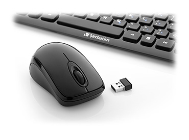 Combo Verbatim Mini Teclado Inalámbrico con Mouse