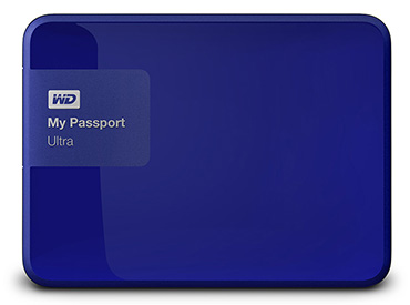 Disco Rígido portátil WD My Passport Ultra Noble Blue 1TB USB 3.0