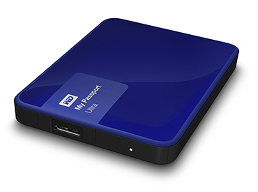 Disco Rígido portátil WD My Passport Ultra Noble Blue 1TB USB 3.0