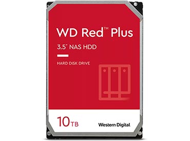 Disco Rígido WD Red Plus 10 TB SATA3 256MiB Buffer (WD101EFBX)