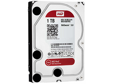 Disco Rígido WD Red 1 TB SATA3 64MB Buffer (WD10EFRX)