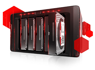 Disco Rígido WD Red 1 TB SATA3 64MB Buffer (WD10EFRX)