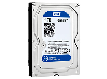 Disco Rígido WD Blue 1 TB SATA3 64MB Buffer (WD10EZEX)