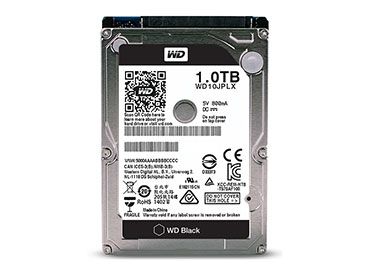 Disco Rígido para Notebook WD Black 1 TB SATA3 32MB Buffer (WD10JPLX)