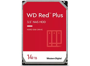 Disco Rígido WD Red Plus 14 TB SATA3 512MiB Buffer (WD140EFFX)