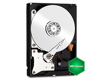 Disco Rígido WD Green 2 TB SATA3 64MB Buffer (WD20EZRX) 