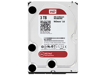 Disco Rígido WD Red 3 TB SATA3 64MB Buffer (WD30EFRX)