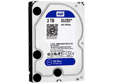 Disco Rígido WD Blue 3 TB SATA3 64MB Buffer (WD30EZRZ)