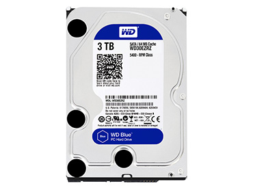 Disco Rígido WD Blue 3 TB SATA3 64MB Buffer (WD30EZRZ)