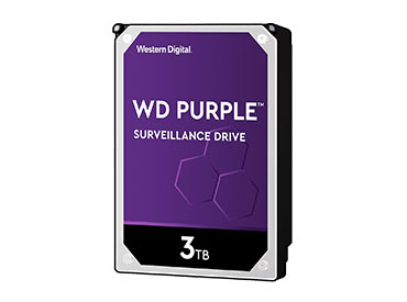 Disco Rígido WD Purple 3 TB SATA3 64MB Buffer (WD30PURZ)