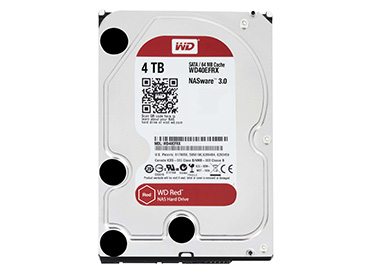 Disco Rígido WD Red 4 TB SATA3 64MB Buffer (WD40EFRX)