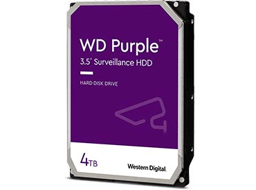 Disco Rígido WD Purple 4 TB SATA3 256MB Buffer (WD42PURZ)
