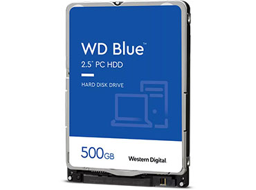 Disco Rígido para Notebook WD Blue™ 500 GB SATA 128MB Buffer (WD5000LPZX)