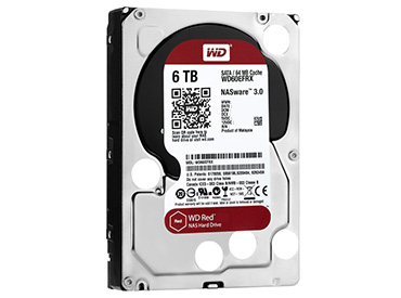 Disco Rígido WD Red 6 TB SATA3 64MB Buffer (WD60EFRX)