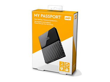 Disco Rígido portátil WD My Passport 2TB USB 3.0