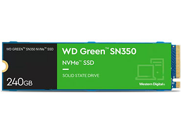 Disco SSD WD Green™ SN350 NVMe™ 240GB