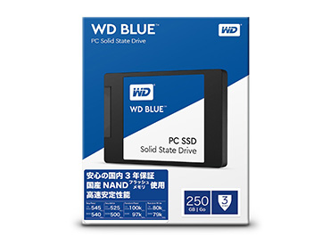 Disco WD Blue PC SSD 250GB SATA3