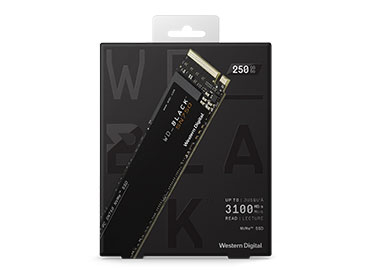 Disco WD BLACK SN750 NVMe SSD 250GB M.2 2280 - PCIe Gen3