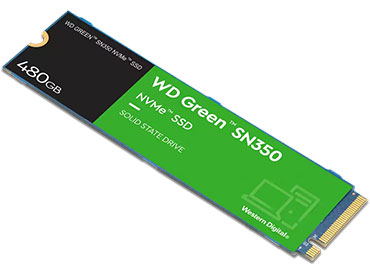 Disco SSD WD Green™ SN350 NVMe™ 480GB