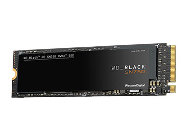 Disco WD BLACK SN750 NVMe SSD 500GB M.2 2280 - PCIe Gen3