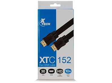 Cable XTech HDMI macho a HDMI macho 3 Metros (XTC-152)