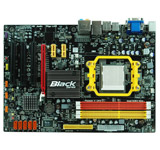 Mother ECS A880GM-AD3 Black Series con Video Ati Radeon HD4250, Sonido y Red