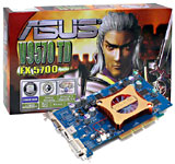 Placa de Video ASUS GeForce FX 5700 256Mb DDR AGP 8x Tv Out y DVI