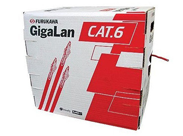 Bobina de cable UTP marca Furukawa categoria 6 GigaLan 305metros
