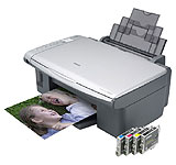 Impresora Epson Stylus CX4700 Multifunción USB 2.0 con Lector de Tarjetas de memoria