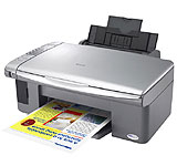 Impresora Multifuncion EPSON CX4900 con Lector de Tarjetas de Memoria