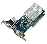 Placa de Video ECS GeForce 6200 256Mb DDR2 AGP 8X Tv Out Box
