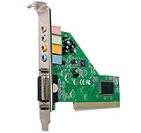 Placa de Sonido Encore 32bits 4 Canales PCI con Puerto de Juegos/Midi