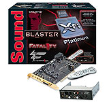 Placa de Sonido Sound Blaster X-Fi Platinum Fatal1ty 7.1 