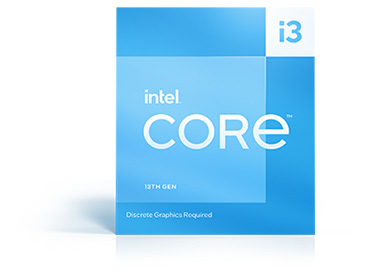Microprocesador Intel® Core™ i3-13100F (12M caché, 4.50 GHz) s.1700 BOX