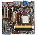  Mother Asus M3N78-VM s.AM2+ con Video Geforce 8200