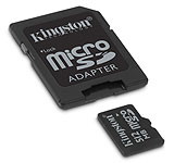 Tarjeta de Memoria Kingston Micro SD 4 Gb con Adaptador