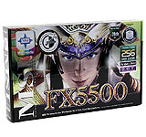 Placa de Video MSI GeForce FX5500 256 Mb DDR AGP 8x Tv Out DVI Box